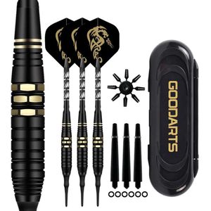 DARTS Высококачественный Soft DART Set 18G Professional Soft Top Dart Condoor Entertainment Compettive Dart с высококачественной коробкой Dart S2452855