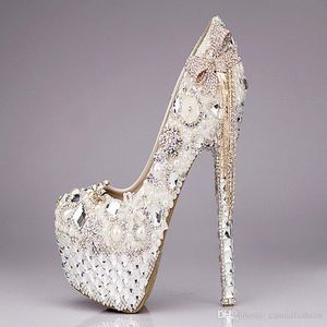 Eleganckie dhinestones szpilki buty ślubne buty imprezowe dla damskich letnie sandały ślubne buty ślubne z wysokiej jakości 246Q