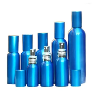 Lagringsflaskor 30 ml 50 ml 60 ml 80 ml 100 ml 120 ml 150 ml 30 st/mycket högkvalitativ aluminium sprayflaska DIY tom elagant emulsionssprut