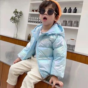 Down Coat Spring Jacket Ultra Light Baby Girls Jackets Kids Hooded Outerwear Boys Snowsuit Children Clothing 1-7 Years Cute