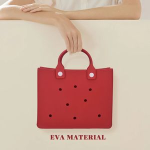 Eva Beach Tote Bag Handväska Bekväm kapacitet Vattentät handväska Portable Storage Bag For OutdoorsMall portfölj Form Pack 240524