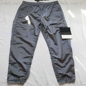 Stone marki projektanci spodni metalowej nylonowej kieszonka spodni