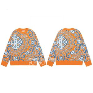 디자이너 남성 후 까마귀 Rhude 까마귀 Rhudes 편지 인쇄 긴 슬리브 패션 남성 여성 스웨트 슈퍼 스웨터 후드 럭셔리 브랜드 스웨트 셔츠 3E9