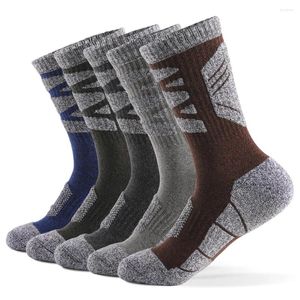 Sports Socks 10 pares Men Sock Socha respirável Compressão Compressão CrossDerder Fupura Run Run Run Knee Knee High Basketball Hockey Soccer