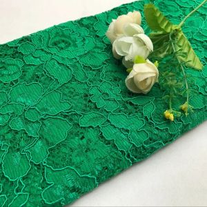 French Style Luxury Lace Fabric 50cm Diy Handmade Exquisite Eyelash Embroidery Floral Lace Fabric Clothes For Wedding Dress