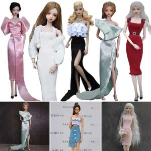 Doll Apparel Dolls 11.5 Elegant Doll Party Clothing 30cm Doll Casual Clothing Princess Clothing 1/6 BJD Doll DIY Accessories Childrens Toys WX5.27