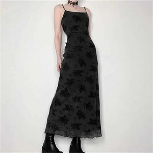 Vestidos sexy urbanos altgoth gótico preto vestido sexy sexy women streetwear y2k Alt