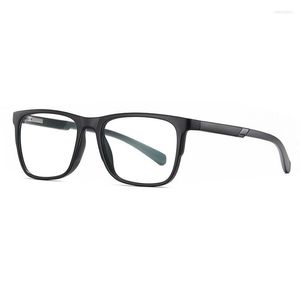 Solglasögon Frames 2022 Versatile Simple Anti Blu Ray Glasögon Flat Eye Frame Women's Fashion Spring Leg Non Pinch Face 2504