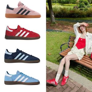 Originali casuali Speziali per uomini Donne Sambas palla portatile Speziali Og Gazellies Scarpe da gum blu scuro in alluminio ombra notturno da uomo quasi giallo scarpe da ginnastica