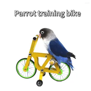 Other Bird Supplies Parrot Bike Mini Toy Fun Training Creative Puzzle Sports