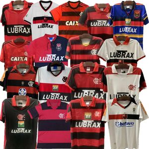 Flamengo Soccer Jerseys Retro 1978 1979 1982 1988 1990 E.Ribeiro Gerson Gabriel B. Diego Vitinho Vintage Football Shirts 78 79 82 88 90 94 95 01 02 03 04 07 08 09 Lång ärm
