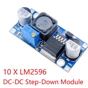 1Pcs/10Pcs LM2596 DC-DC Step-Down Power Supply Module 3A 1.25V~35V Adjustable Buck Converter Voltage Regulator 24V 12V 5V 3V