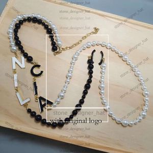 CHANELLS collana di lusso designer di marchi pendenti collane canali di cristallo lettera di perla coconferi