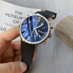 Mens Watch High Quality Designer Watches Top AAA Automatic Movement Stainless Steel Luminous Waterproof Sapphire Chrono Wristwatch 255b