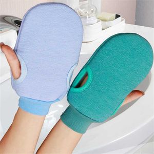 Bath Tools Acessórios Banho para descascamento Esfoliar Limpeza do corpo Scrub Bitt Rub Luvas de pele mortas Para chuveiro de chuveiro Body Towel Spa Massagem corporal Z240528