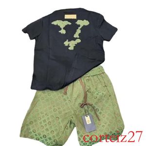 Louiseviution Shirt Designer T -Shirt Louiseviution Shorts Quality Mens Short Designer Shorts Sommer Fashion Beach Shorts Damen Designer Kurzer Schwimmshorts 513