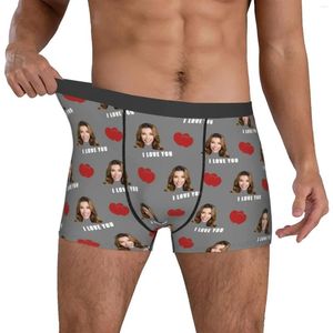 Party Supplies Personalized Boxer With Face Custom Po Men's Underwear Design Gift For Man Boyfriend Anniversary/Birthday/Wedding Gifts