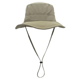 Connectyle Womens Lady Bucket Sun Hat Justerbar andningsbar vindtät snabb torr UV -skydd Wide Brim Outdoor Daily Hats 240511