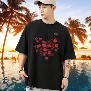 Designer T shirt DIY Printed Hip Hop Men Tees Cotton Breathable Soft Wear