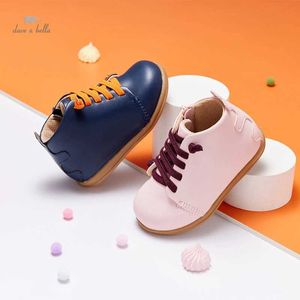 Sneakers DB19318 Dave Bella winter unisex fashion cartoon boots children leather shoes kids girls boys high quality boots leather shoes Q240527