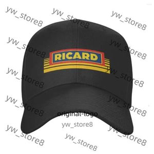 Wide Bim Hats Designer -Hüte Bob Wash Baumwolle Denim Ricard Eimer Hüte Unisexe Mann Frauen Bob Ricard Fischer Caps Mädchen Jungen Outdoor Chapeau Bob Sommersonne 8456