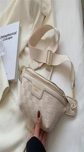 TABA TABY PAKA KOBIET WIĘKSZA PISK Crossbody Torka piersiowa żeńska elegancka w kratę skórzana fanny fanny stylowe 2208318303668