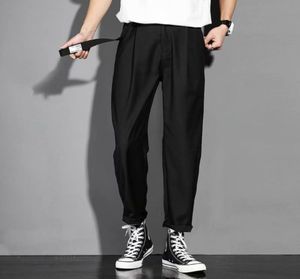 2020 casual men039s loose autumn new nine point trend versatile net red Korean light color suit trendy pants9353660