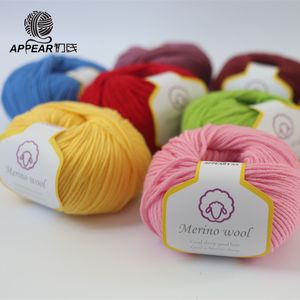 Sale 50g/Ball 100% Merino Wool Thick Warm Comfortable Yarn Thread For Hand Knitting Crochet Scarf Sweater Coat Gloves Hat