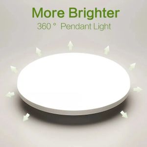 Ultra-cienkie okrągłe światła sufitowe LED Światła sypialni Cool White 48W 36 W 24 W 18W LED LED Lighting D4.0