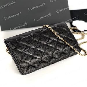 Wholesale Original Caviar Chain Flap Bag Purse Women Lambskin Quilted Crossbody Shoulder Bags Gold Silver HW Small Purses Designer with 2994