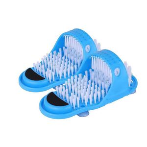 Accessori per gli strumenti da bagno Accessori per doccia Scrubber per massaggiatore sparapolo spa in lavatrice esfoliante Strumenti per pantofole per pantofole bagni da bagno Rimuovere la pelle morta 1pc Z2405287GIF