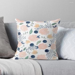 Pillow Blushed Navy Throw Christmas For Home Decor Sofa