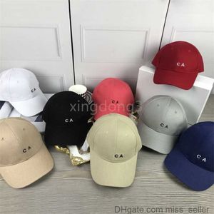 Projektant czapki litera baseballowe czapki kasquette dla mężczyzn Women Hats Street Street Fashion Fashion Beach Sun Sport Ball Cap 16 Kolor Retywacja 270W