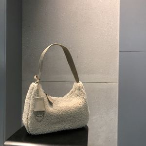 Designerin-Frauen Designer Wolle Hobo-Tasche haarige Totes Klassische Mini-Tasche Umhängetasche Hochwertige Tasche 302k