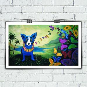 VA Dog High Quality Handpainted Modern Abstract Animal Art Oil Painting On Canvas Wall Art Home Office Decor a319465867