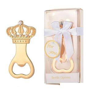 Abridores Crown Bottle abridor de vinho cerveja de vinho European Wedding Wedding Gift Drop Drop Home Garden Kitchen, Dining Bar Ferramentas de cozinha DHZ6F