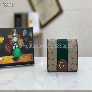 High quality men and women wallets designer card holder new fashion purse coin purse Ghome clutch bag 557801 305j