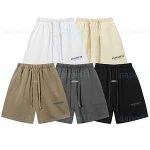 Yaz Mens Shorts Solid Sport Capris Sıradan Çift Jogging Pants Pantolon Çift Mektup Baskı Şortları Kadın Hip Hop Sokak Şort S-XL