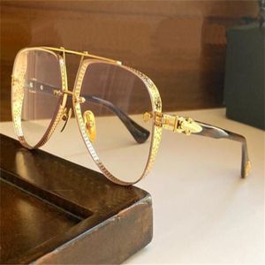 NUOVI GLI UOMINI RETRO POPOLARE POSTYANK II Classic Style Hollow Pattern Pattern Design Design Pilot Frame HD HD Alta qualità 299B