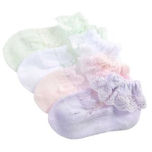 Kids Socks Summer Girl Socks Ruffle Flower Socks for Little Girl Kids Lace Princess Mesh Socks Cotton Toddler Newborn Infant Baby Socks d240528