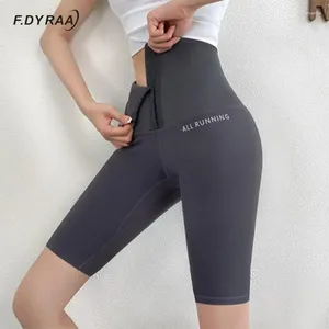 Shorts attivo Corset Yoga Donne High Wall Spaziati Gym Sports Leggings Squat Tummy Control Allenamento Ciclaggio Running Running