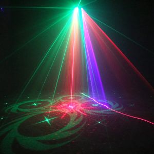 Eshiny 800MW RGB Laser Beam RG Patterns 2IN1 Стальный Disco Light DJ Scanner DMX512 Танцевальный бар вечеринка Рождество красочное шоу x4n7