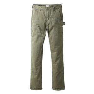 Pockets Męskie spodnie ładunkowe strzępione proste dżinsy swobodne dżinsowe spodnie 315i