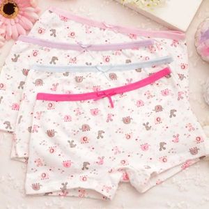 Panties 4Pcs/lot Cartoon Kids Girl Underwear For Baby Childrens Boxer Underpants Briefs Girls Underware Pants For 2-9 Y Y240528