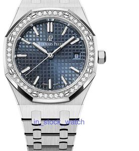 Aoipey zegarek luksusowy designer pudełko niebieska twarz stalowy automatyczny zegarek mechaniczny Women Watch 46dt