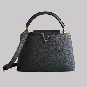 Designer Bag Luxury Tote Bags Fashion Capucines Shoulder Bag Classic Women Handbags Large Capacity Crocodile Skin Solid Metal Real Leat 262e