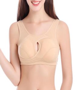 Sexiga tankar Kvinnor Yoga Bra vadderade skjortor Vest Breattable Running Fitness Gym Sports Seamless Fitness Underwear Ladies Bras3652911