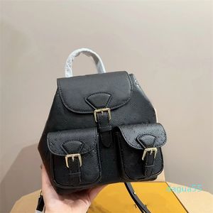 Högkvalitativ läder damer axelväska designer väska rese mini ryggsäck lyx axel crossbody väska