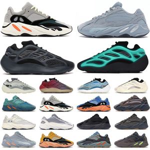 700 uomini Donne Donne Running Scarpe 700s Hi-Res Inertia Blue Wave Runner Red Enflame Amber Sbia Azure Dark Giow Azael Alvah Mens Trainer Sports Sneakers