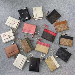 Catena del designer moneta Classic Cambia ID Mini Mens Bag Ring Credit Portafoglio Tasto del portafoglio e confezionamento della scatola regalo per la borsa femminile